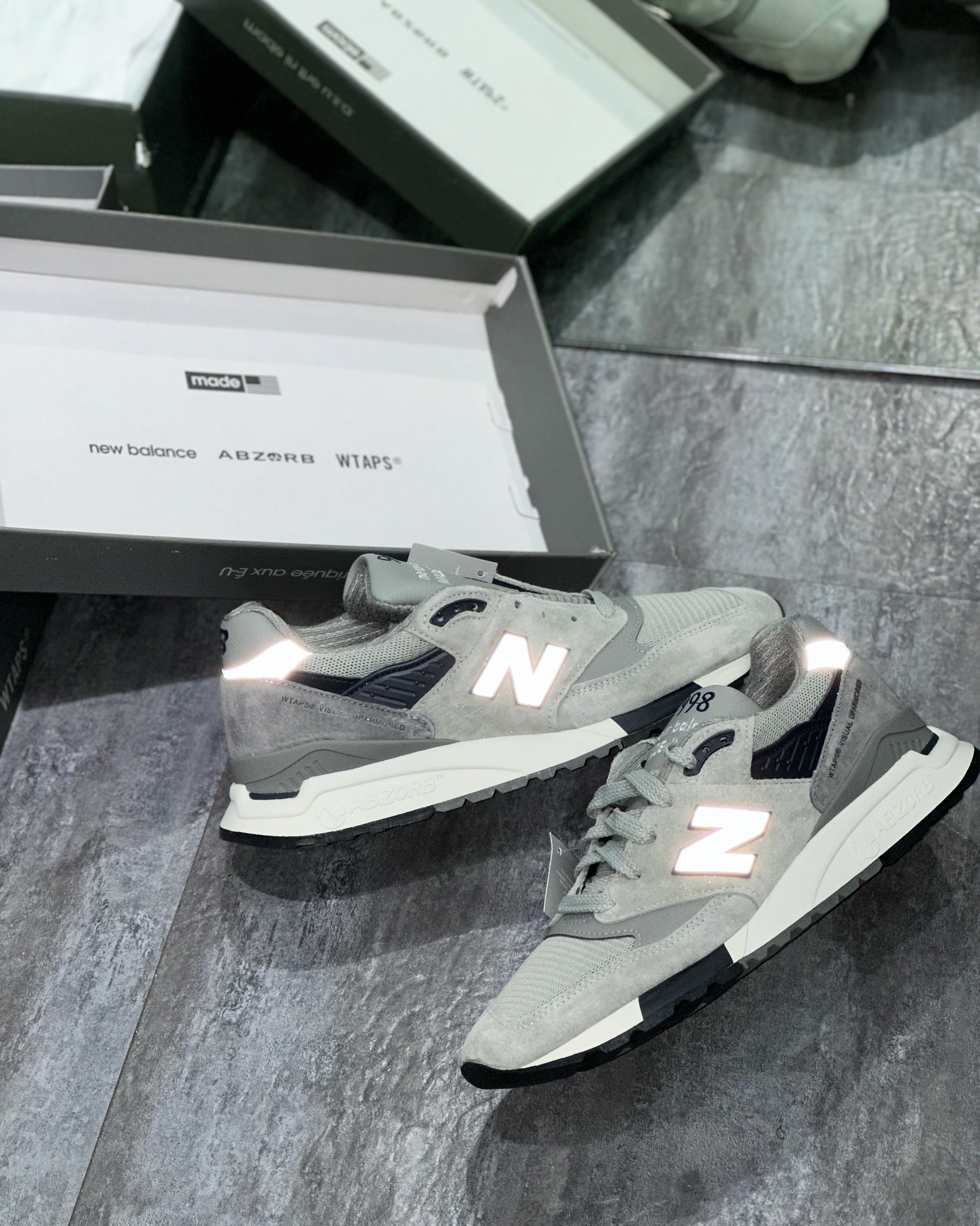 New Balance X WTAPS 998 U998WT - New Balance | EC_KICKS
