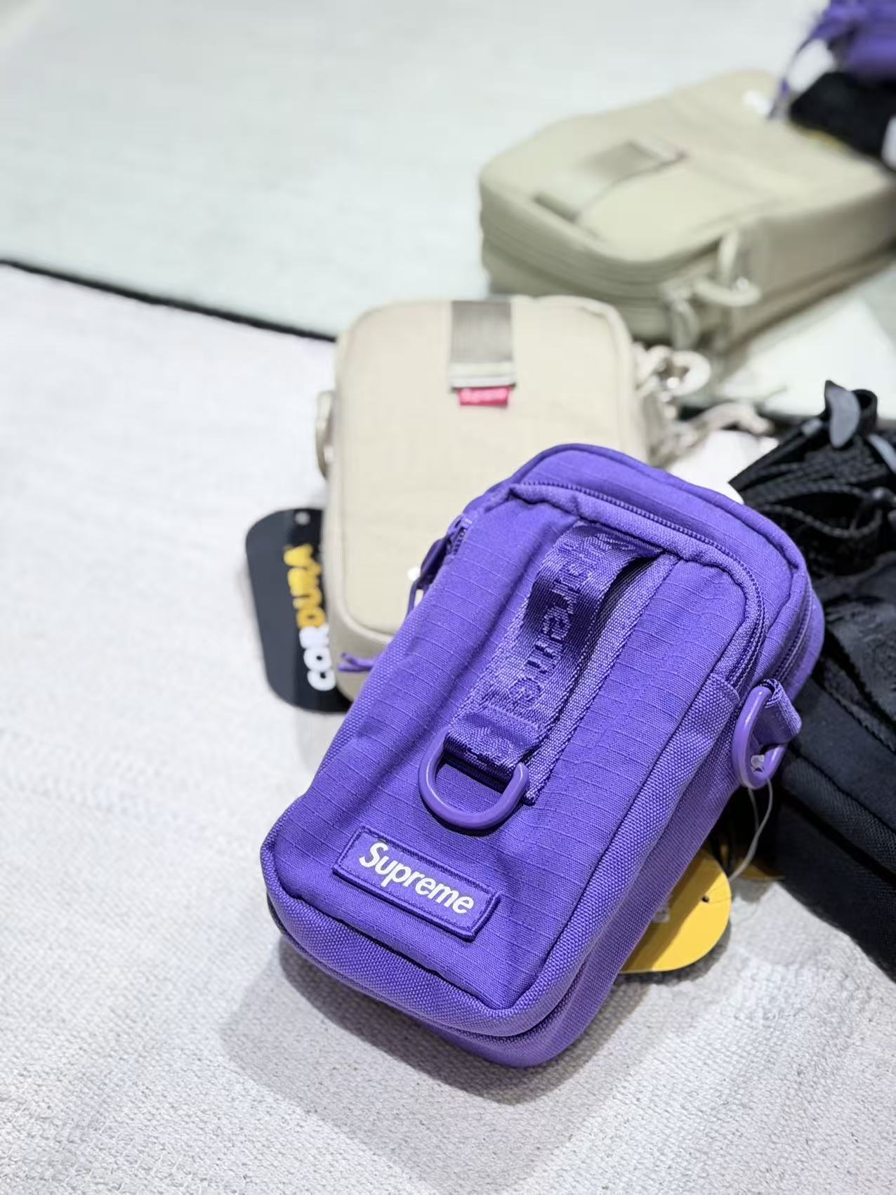 Supreme SS26 Shoulder Bag Purple Black Tan 4 Colors - Supreme | EC ...