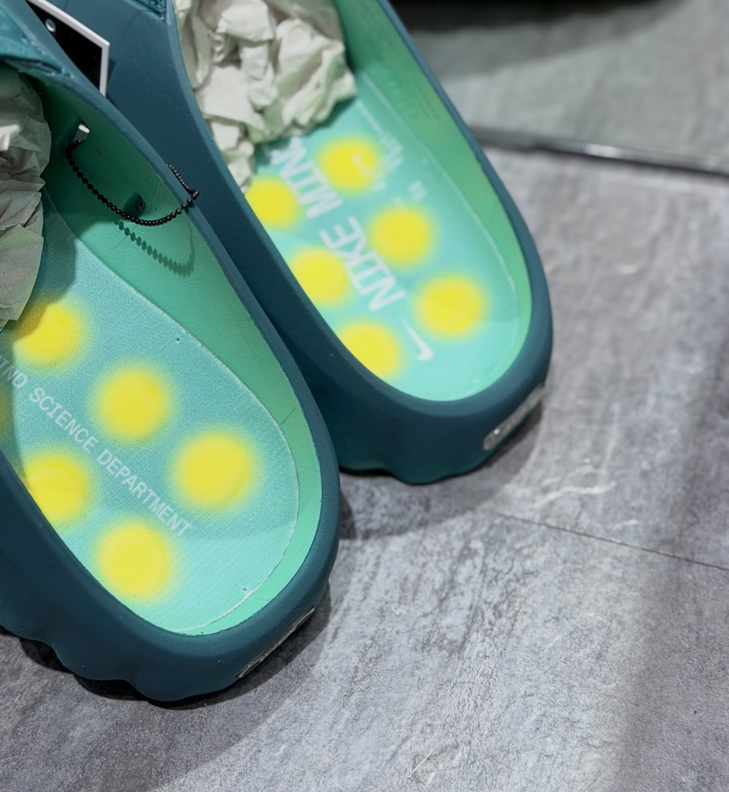 Nike Mind 001 Slide Mules Geode Teal HQ4307-301 P602917-116796 