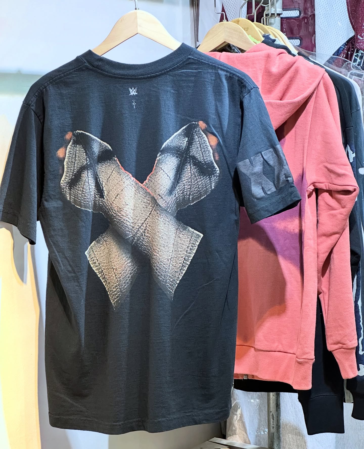 Travis Scott Cactus Jack x WWE Straight Edge CM Punk Tee P602900 